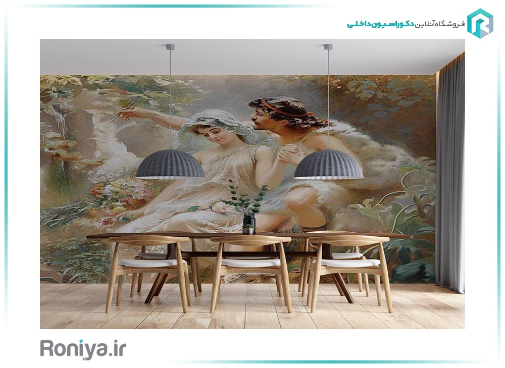 پوستر دیواری نقاشی عاشقانه RT-173