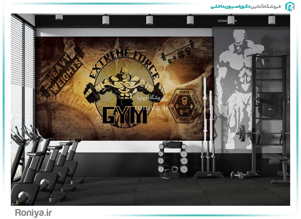 پوستر دیواری ورزشی GYM کد CN-046