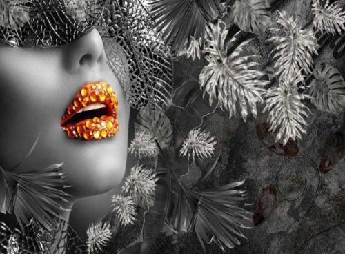 پوستر دیواری فشن سه بعدی کد FS-078 4 پوستر دیواری فشن سه بعدی کد FS-078