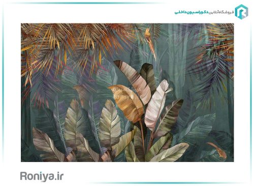 کاغذ دیواری طرح پر RT-218 3 کاغذ دیواری طرح پر RT-218