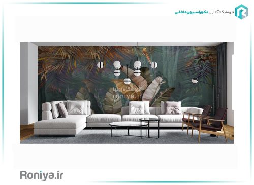 کاغذ دیواری طرح پر RT-218 2 کاغذ دیواری طرح پر RT-218