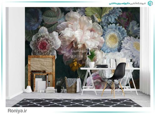 پوستر گل طبیعی کد Z644 3 پوستر گل طبیعی کد Z644