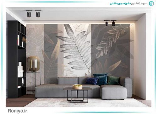 پوستر دیواری کلاسیک طرح برگ کد 3DF-143 2 پوستر دیواری کلاسیک طرح برگ کد 3DF-143