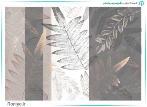 پوستر دیواری کلاسیک طرح برگ کد 3DF-143 3 پوستر دیواری کلاسیک طرح برگ کد 3DF-143