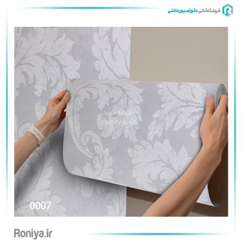 کاغذ دیواری پیچک لوکس کد 0001