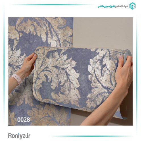 کاغذ دیواری پیچک لوکس کد 0001