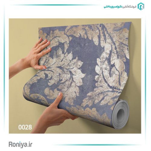کاغذ دیواری پیچک لوکس کد 0001