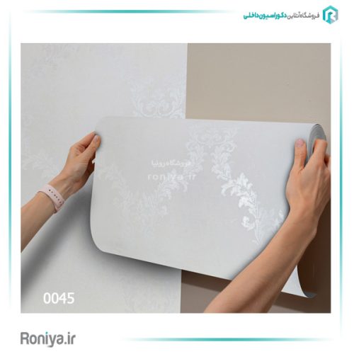 کاغذ دیواری کلاسیک روشن کد 0015