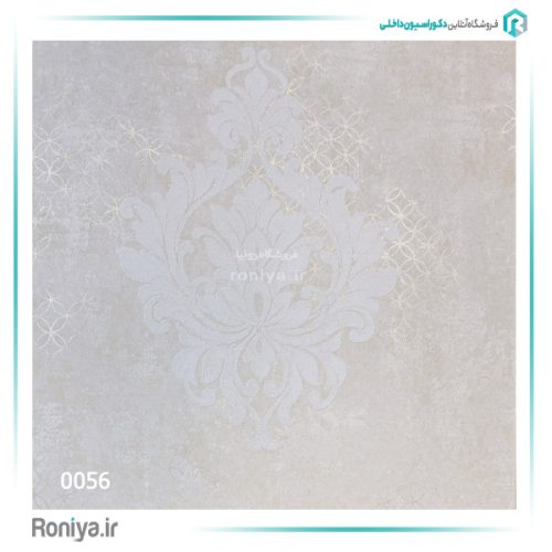کاغذ دیواری میکروسمنت داماسک کد 0011