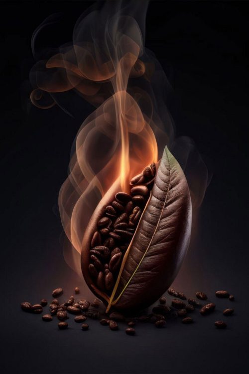 پوستر دیواری هنری قهوه کد RT-064 2 پوستر دیواری هنری قهوه