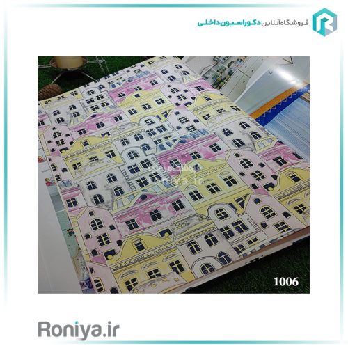کاغذ دیواری اتاق کودک رنگی رنگی کد 1001 3 کاغذ دیواری اتاق کودک رنگی رنگی کد 1001