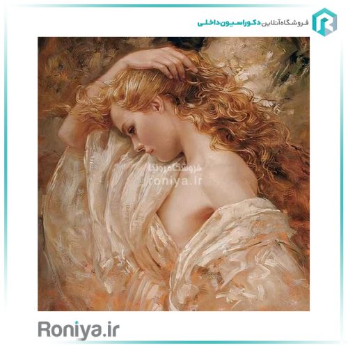 پوستر دیواری دختر مو فرفریCode-F-121 2 پوستر دیواری دختر مو فرفریCode-F-121