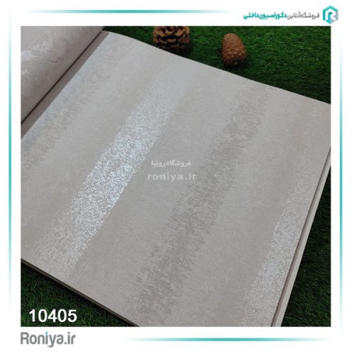 کاغذ دیواری طرح راه راه فلزکاری کد 10404 3 کاغذ دیواری طرح راه راه فلزکاری