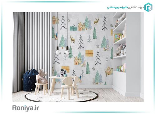 پوستر اتاق کودک رنگ روشن CN-0201 3 پوستر اتاق کودک رنگ روشن CN-0201