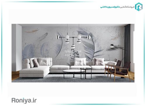 پوستر رنگ روشن طرح پر RT-220 2 پوستر رنگ روشن طرح پر RT-220