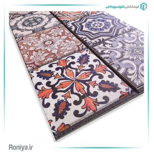 دیوارپوش طرح اسلیمی کد BT-05 2 دیوارپوش طرح اسلیمی