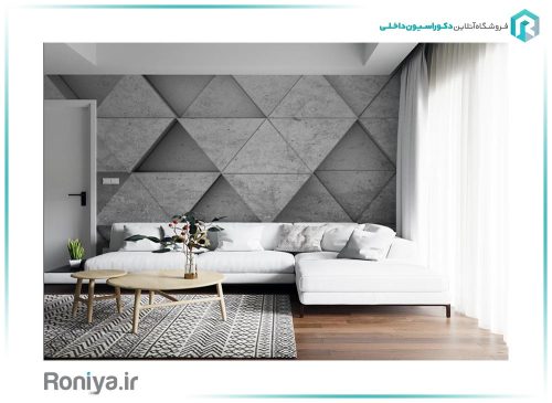 پوستر سه بعدی مدرن رنگ طوسی 3DF-571 3 پوستر سه بعدی مدرن رنگ طوسی 3DF-571