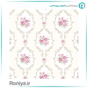 کاغذ دیواری گل ریز اتاق خواب