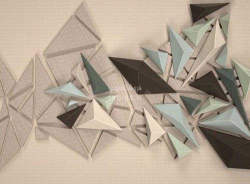 پوستر سه بعدی اشکال هندسی 3DF-578 5 پوستر سه بعدی اشکال هندسی 3DF-578