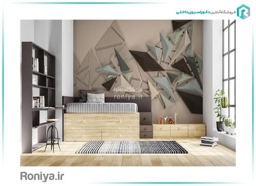 پوستر سه بعدی اشکال هندسی 3DF-578 2 پوستر سه بعدی اشکال هندسی 3DF-578