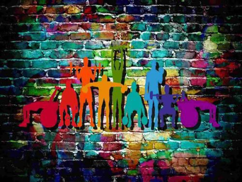 پوستر دیواری طرح آجر برای باشگاه کد CN-051 2 پوستر دیواری طرح آجر برای باشگاه کد CN-051