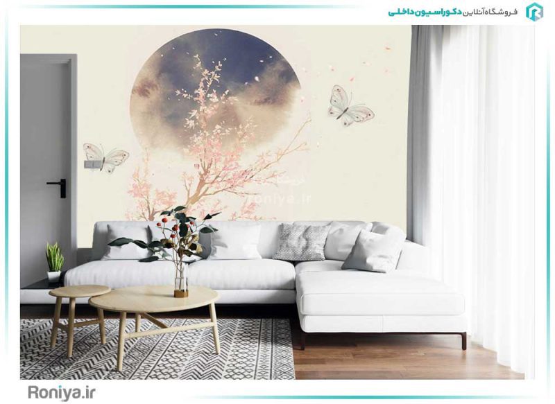 پوستر دیواری ماه کد 3DF-030