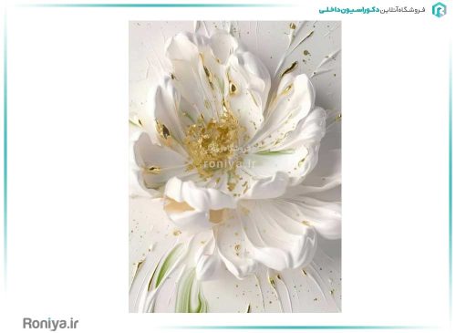 پوستر دیواری گل لاکچری Code-LX-94 2 پوستر دیواری گل لاکچری Code-LX-94