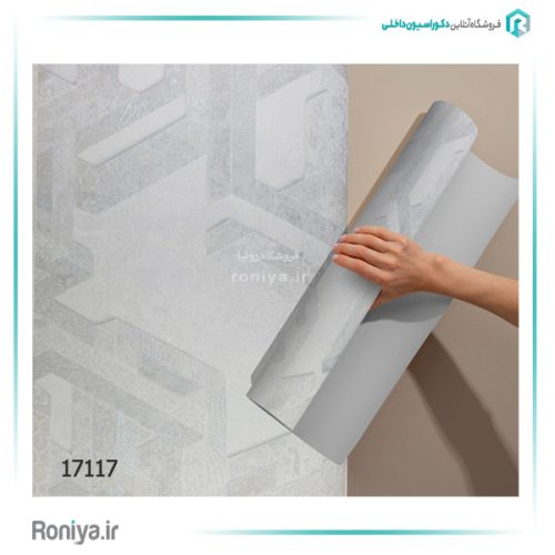 کاغذ دیواری خطوط شکسته کد 17113