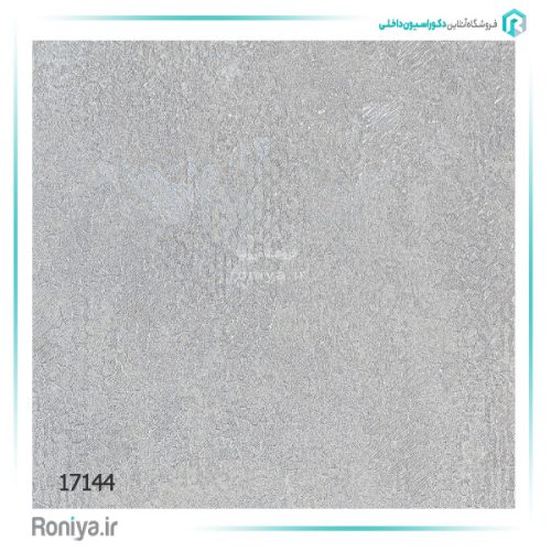 کاغذ دیواری طوسی طرح پتینه کد 17142