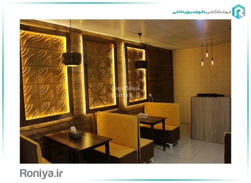 دیوارپوش سه بعدی طرح لوتوس کد 3D-W108 14 دیوارپوش سه بعدی طرح لوتوس کد 3D-W108