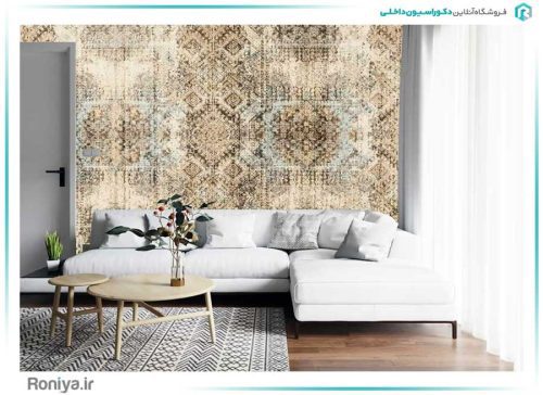 پوستر دیواری طرح سنتی کد 3DF-133 2 پوستر دیواری طرح سنتی کد 3DF-133