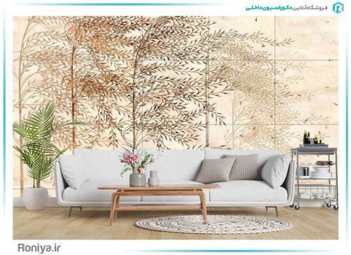 پوستر دیواری طرح درخت افسون کد 3DF-055 3 پوستر دیواری سه بعدی السا فروزن کد CN-054