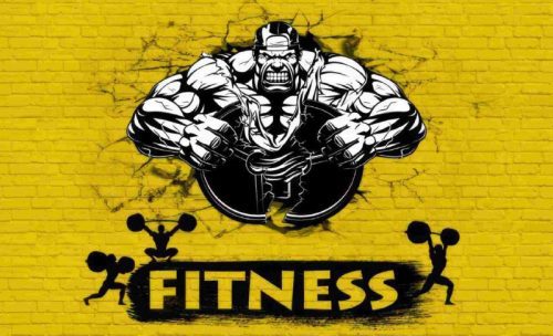 پوستر دیواری fitness کد RT-162 LCD 2 پوستر دیواری fitness