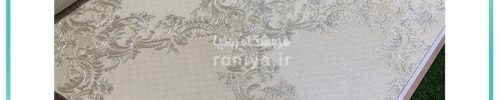 کاغذ دیواری گل کاری شده