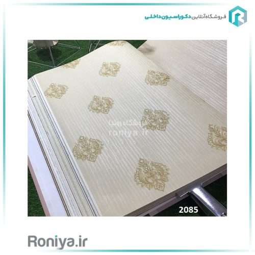 کاغذ دیواری تک گل داماسک کد 2085 2 کاغذ دیواری تک گل داماسک کد 2085