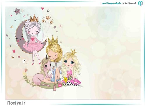 پوستر دیواری دخترانه کد 3DF-087 3 پوستر دیواری دخترانه کد 3DF-087