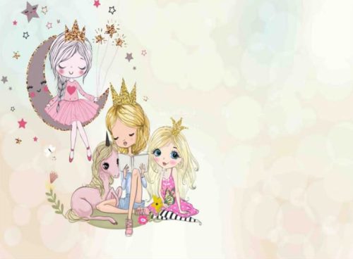 پوستر دیواری دخترانه کد 3DF-087 4 پوستر دیواری دخترانه کد 3DF-087