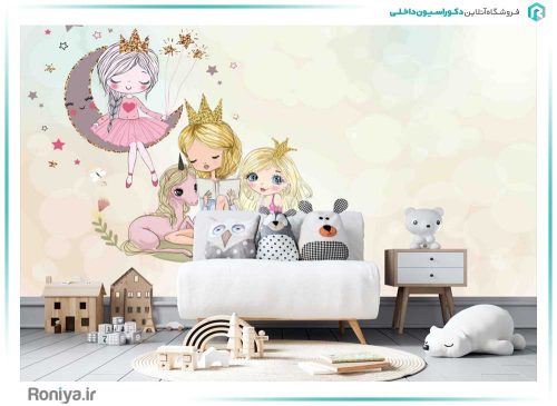 پوستر دیواری دخترانه کد 3DF-087 2 پوستر دیواری دخترانه کد 3DF-087