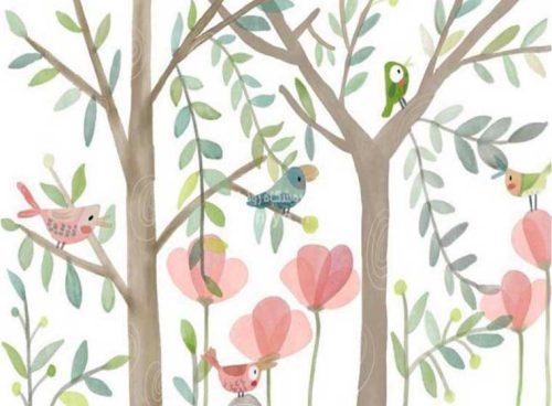 پوستر دیواری شیک اتاق خواب کودک CN-0217 4 پوستر دیواری شیک اتاق خواب کودک CN-0217