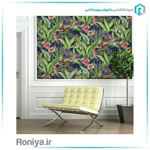 کاغذ دیواری گلدار جدید کد 225001