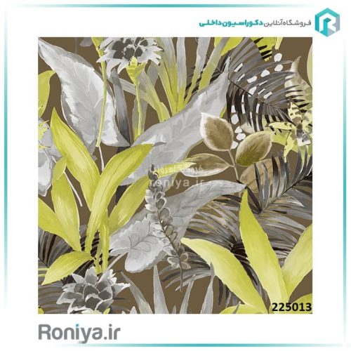 کاغذ دیواری گلدار جدید کد 225001