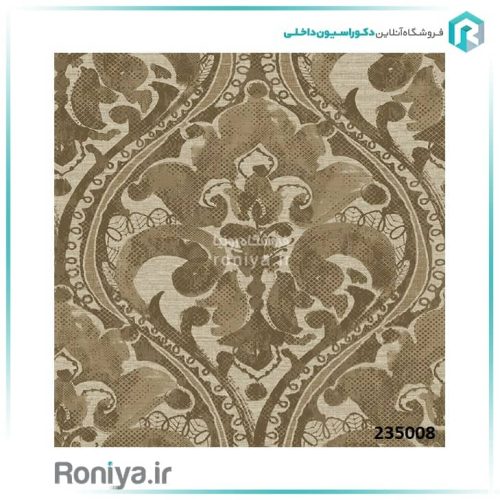 کاغذ دیواری مدرن طرح داماس کد 235041 4 کاغذ دیواری مدرن طرح داماس کد 235041