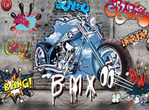 پوستر دیواری موتور سه بعدی کد SP-037