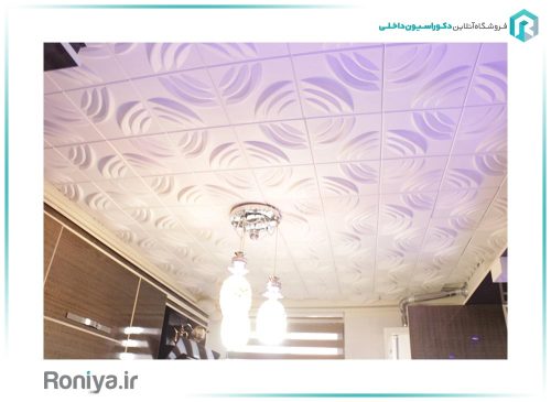 دیوارپوش سه بعدی طرح لوتوس کد 3D-W108 9 دیوارپوش سه بعدی طرح لوتوس کد 3D-W108