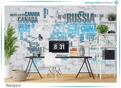 پوستر سه بعدی نقشه 3DF-412