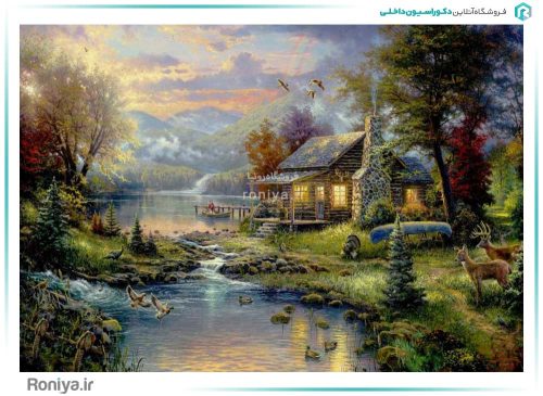 پوستر دیواری طرح طبیعت کد 3DF-215 3 پوستر دیواری طرح طبیعت کد 3DF-215