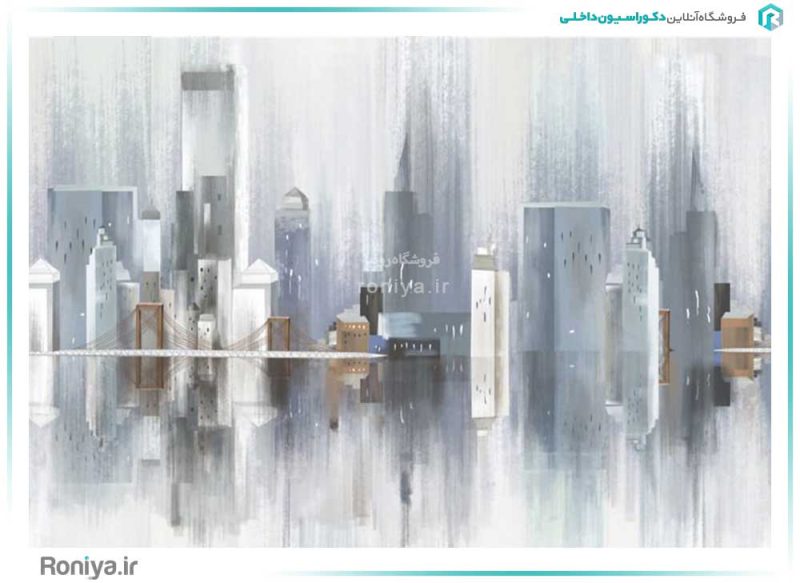 پوستر دیواری ساختمان Code-3DF-383 3 پوستر دیواری ساختمان Code-3DF-383