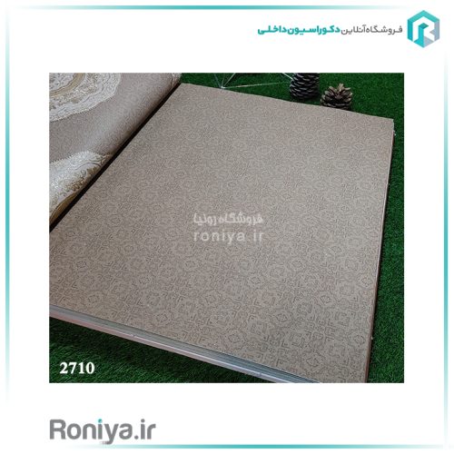 کاغذ دیواری ارزان طرح محو قهوه ای روشن