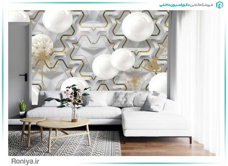 پوستر دیواری سه بعدی گوی کد 3DF-211