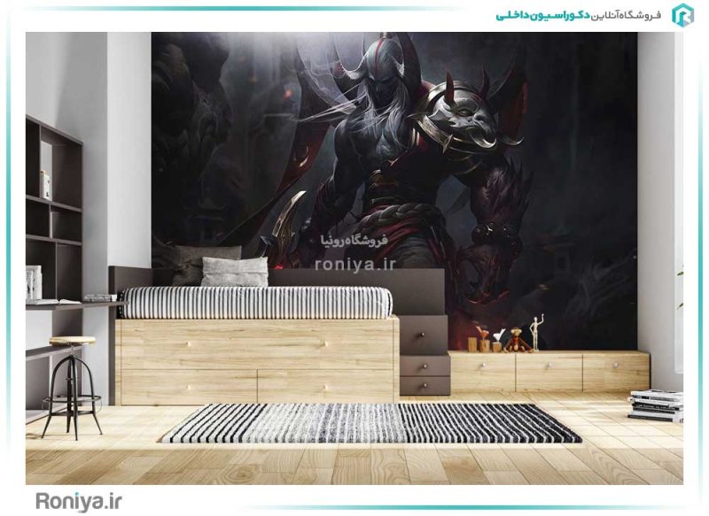 پوستر بازی پسرانه اتاق خواب کد FS-054 2 پوستر بازی پسرانه اتاق خواب کد FS-054